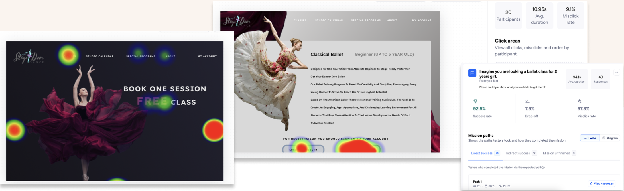 Stage Door Dance Website - Home